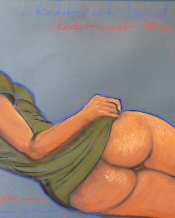 Tauno Kangro ,pastellmaal, akt, naine , woman,nude,pastel painting , Osta taunokangro.com kunstipoest internetis.